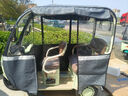 飛鴿電動(dòng)三輪車(chē)一體雨棚雙排座椅老年代步休閑車(chē)接送孩子電三輪米奇 600W60V24A超威黑金5塊電池+雨簾約110里 曬單實(shí)拍圖