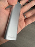 聯(lián)想（Lenovo）1TB 移動(dòng)硬盤(pán)固態(tài)(PSSD) ZX1 Type-c USB3.1雙接口 讀速560MB/s 手機直連 電腦 銀色 曬單實(shí)拍圖