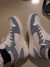 回力棉鞋男春季加絨高幫運動(dòng)板鞋男士加厚保暖2026新款休閑百搭跑步鞋 白藍|單里款 42 (260mm) 曬單實(shí)拍圖