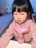 兒童坐姿矯正器小學(xué)生糾坐姿寫(xiě)字作業(yè)姿勢矯正儀預防低頭寫(xiě)字神器書(shū)桌桌面款學(xué)習保護支架看書(shū)閱讀墊板 超大墊板-水晶粉【升級兩用/可拆卸】送貼紙 曬單實(shí)拍圖