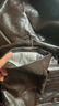 千仞崗【丁禹兮同款】2025秋冬新款羽絨服皮衣鵝絨男女同款外套Y318169Y 巧克力棕【贈同色同材質(zhì)包包】 M (165) 【推薦100-130斤】 曬單實(shí)拍圖