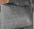 COACH蔻馳 Houston Flight Bag 男士斜挎包 黑色浮雕款單肩差包 黑色 4009-QBBK 曬單實(shí)拍圖