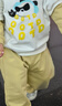 巴拉巴拉童裝寶寶長(cháng)袖套裝嬰兒衣服男童女童兩件套2025春裝萌208125104202 曬單實(shí)拍圖
