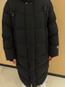 高梵黑金兒童鵝絨服4.0童裝羽絨服官方旗艦加長款男女童親子羽絨外套 黑色-啞面 140 曬單實拍圖