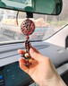 出入平安車(chē)內吊飾桃木車(chē)載后視鏡貔貅掛飾高檔裝飾汽車(chē)掛件 出入平安+菩提串珠 曬單實(shí)拍圖