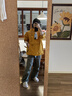 JEEP SPIRIT吉普劉亦菲同款三合一沖鋒衣套裝女工裝運動(dòng)休閑長(cháng)褲外套 向日葵/三合一+橄欖綠沖鋒褲 M(建議120-140斤) 曬單實(shí)拍圖
