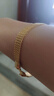 周生生 極簡(jiǎn)鏈條黃金手鏈 手表鏈足金首飾男女款 89873B計價(jià) 18厘米 - 12.09克(含工費400元) 曬單實(shí)拍圖