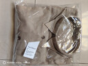 優(yōu)衣庫女裝法蘭絨箱型襯衫/長袖襯衣480832 31 米色 S /155/80A 曬單實拍圖