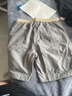 真維斯（JEANSWEST）夏天休閑短褲男生夏季薄款寬松沙灘馬褲冰絲中褲男士運動(dòng)五分褲子 2327灰色+2327黑色（2條裝） 3XL 160斤-180斤可穿 曬單實(shí)拍圖