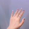 AIOSC蝴蝶戒指女夏季氛圍感開口指環(huán)日常簡(jiǎn)約彩色夢(mèng)蝶食指戒小眾設(shè)計(jì)QC 【彩色蝴蝶戒指】 曬單實(shí)拍圖