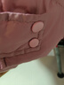 奧米鼠兒童馬甲女童背心加厚保暖棉服中大童冬裝坎肩中長(cháng)款連帽女孩馬夾 粉色 130 曬單實(shí)拍圖