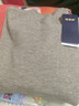 恒源祥高檔新款羊毛衫女半高領(lǐng)短款毛衣寬松顯瘦百搭大碼針織打底衫 半高領(lǐng)-駝色 厚款 M 100-110斤 曬單實(shí)拍圖
