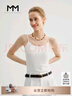 麥檬帶胸墊MM五好背心吊帶美背內搭女白色25夏商場(chǎng)同款5G4131733Q 胸墊款-白色5G4200532Q M （105-120斤） 曬單實(shí)拍圖