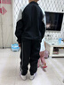 班尼路男童套裝2025春秋款中大童潮酷帥氣衣服兒童秋裝休閑運(yùn)動(dòng)服兩件套 曬單實(shí)拍圖