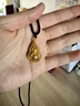潮宏基足金古法黃金項鏈吊墜男女計價 傳家寶葫蘆 XXG30001232 約8.4g 曬單實拍圖