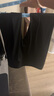 森馬（Semir）休閑褲女高彈收腹緊身打底褲2025春黑色隨心裁九分褲109125127001 曬單實(shí)拍圖