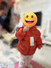 巴拉巴拉童裝兒童羽絨服寶寶男女童2025冬裝嬰兒外套泡芙羽絨208425107201 曬單實(shí)拍圖