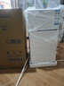 海爾（Haier）88升小冰箱冰箱雙開(kāi)門(mén)小戶(hù)型迷你家用租房宿舍辦公室節能省電BCD-88GHTMZ0WV家電國家補貼15% 曬單實(shí)拍圖