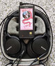墨頓 適用SONY索尼MDR-1AM2耳罩1am2/b頭戴式降噪耳機套隔音海綿套橫梁頭梁保護套耳機收納包專(zhuān)用配件 【小羊皮】黑色耳套一對【無(wú)卡扣】 曬單實(shí)拍圖