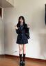 源菲埡小西裝外套女2025新款學(xué)院風(fēng)jk制服西服裙職業(yè)正裝套裝大學(xué)生 （女）單件藏青色西裝 L 曬單實(shí)拍圖