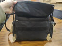 回力新款男士斜跨包潮牌ins潮小挎包背包女休閑大容量學(xué)生單肩包 黑色 大包 曬單實(shí)拍圖