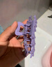 美麗公主奶油質(zhì)感大號星星抓夾發(fā)量多鯊魚(yú)夾女發(fā)飾少女高級感發(fā)抓盤(pán)發(fā)夾子 6#香芋紫 曬單實(shí)拍圖
