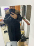 500克鵝絨極寒服男情侶過(guò)膝羽絨服女加厚東北零下40度哈爾濱防寒 黑色 （男女同款） 貉子真毛領(lǐng)（單件裝） 3XL 建議165-195斤(鵝絨486g) 曬單實(shí)拍圖