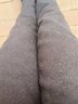 皮爾卡丹輕奢高檔女裝毛呢微喇褲女2022秋冬新款高腰垂感顯瘦百搭修身加厚休閑喇叭褲子 深灰色   M 建議85-斤 曬單實(shí)拍圖