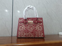 APDISHU包包女包新款輕奢國風(fēng)刺繡女士包包牛皮大氣婚包新娘紅色單肩斜挎手提包女大容量AP8769 紅色 曬單實(shí)拍圖