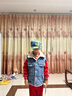 G.DUCKKIDS小黃鴨高檔新款兒童秋冬加絨加厚牛仔馬甲男女寶寶保暖坎肩外套背 官方旗艦白花立體蝴蝶結白絨(加絨馬甲) 官方旗艦130建議身高125-130厘米 均碼 曬單實(shí)拍圖