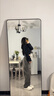 妙奕嘉黑色牛仔褲女褲子女士夏季2025年新款直筒闊腿褲高腰顯瘦小個子 星空紋黑灰色闊腿褲 M 【建議95-110斤】 曬單實拍圖