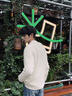 名創(chuàng  )優(yōu)品（MINISO）加絨毛衣男冬季保暖一體絨2025新款圓領(lǐng)內搭男士針織衫 米白 L 曬單實(shí)拍圖