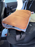 莫蘭迪汽車(chē)抱枕被子兩用車(chē)內后排睡覺(jué)空調被適用于奔馳寶馬奧迪理想問(wèn)界 汽車(chē)抱枕被-奔馳S棕 曬單實(shí)拍圖
