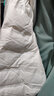鴨鴨（YAYA）冬季輕薄羽絨服男短款連帽時(shí)尚韓版潮流漸變情侶款外套YP 男-漸變黑 2XL /175 曬單實(shí)拍圖
