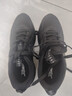特步男子跑步鞋運動(dòng)鞋輕便減震防潑水革面跑鞋黑色 曬單實(shí)拍圖