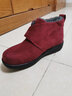 Pansy日本羊毛雪地靴女舒適棉鞋防滑冬季加絨加厚輕便保姆HD4130 酒紅色 39 曬單實(shí)拍圖