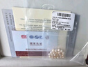 天使之淚18K金淡水珍珠項鏈女滿(mǎn)天星項鏈年輕款近圓強光生日禮物女送女友 曬單實(shí)拍圖