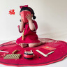A 21 FUNB周歲禮服女寶寶夏季旗袍中國風(fēng)一歲女寶生日宴會(huì)抓周服唐裝小女孩 酒紅色 80 曬單實(shí)拍圖