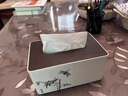 Mavobo玫沃寶新中式紙巾盒抽紙盒家用客廳高級感創(chuàng  )意輕奢茶幾定制收納盒 竹韻超值套裝（雙格+紙巾盒） 曬單實(shí)拍圖