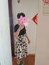 TAOROUSI連衣裙夏天女裝法式氣質(zhì)高腰顯瘦拼接假兩件裙子女夏季2025新款 黑色 XL(建議110-130斤) 曬單實(shí)拍圖
