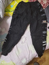策息褲子男冬季加絨加厚保暖棉褲休閑褲子寬松加絨褲男哈倫學(xué)生工裝運 加絨411黑色+加絨322黑色 4XL -建議160-180斤左右 曬單實(shí)拍圖