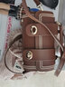 viney牛皮包包女包輕奢斜挎包品牌手提包生日禮物送女友老婆 【棕色定制禮盒】實(shí)用洋氣單肩小包 曬單實(shí)拍圖