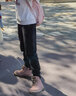 天美意（TEENMIX）童鞋兒童馬丁靴女童2024新款春秋單靴男童大黃靴皮靴子中大童短靴 粉色 35 曬單實(shí)拍圖