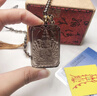 京瑩天然黑曜石本命佛吊墜男女款護身符轉(zhuǎn)運生肖守護神項鏈男女友禮物 曬單實拍圖