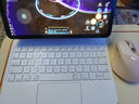 inateck磁吸懸浮妙控鍵盤(pán)iPad Air7654適用蘋(píng)果Pro11/13英寸觸控平板藍牙鍵盤(pán)保護套保護殼一體式 【Pro10.9/11寸|Air4567】升級款白 曬單實(shí)拍圖