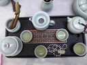 HnSeFe汝窯功夫茶具套裝整套家用哥窯陶瓷開(kāi)片可養蟬翼汝瓷茶壺蓋碗 汝窯13件配西施壺蓋碗 曬單實(shí)拍圖