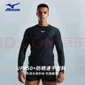美津濃（MIZUNO）泳衣男速干抗氯五分泳褲四件套防尷尬大碼泳鏡泳帽套裝1105黑XL 曬單實拍圖