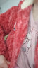 特丝格斯 珊瑚绒睡衣女冬季加厚套装保暖三层夹棉加大码法兰绒连帽家居服 夕阳红 XL(适合115-135斤) 晒单实拍图