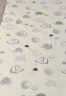 可优比（KUB）婴儿床床笠针织隔尿宝宝床儿童床罩床笠 经典【哈尼小象】针织全棉 120*65cm 实拍图