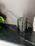 尚洋室內澆水壺半透明塑料灑水壺園藝工具不銹鋼多肉植物蔬菜長(cháng)嘴水壺 不銹鋼長(cháng)嘴澆水壺（透明灰） 曬單實(shí)拍圖